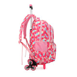 Pack Mochila Infantil 6 Ruedas 30L Capibag + Lápices de Óleo 120 Colores Brutfuner