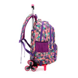 Pack Mochila Infantil 6 Ruedas 30L Capibag + Lápices de Óleo 120 Colores Brutfuner