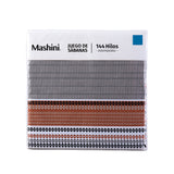 Juego de Sábanas Estampadas 144 Hilos 2 Plazas Mashini