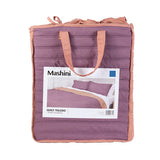 Quilt King Poliester Toledo Bicolor Morado - Coral