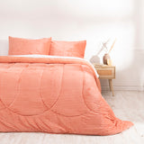 Plumón Corduroy Coral Sherpa Super King