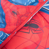 Plumón 1.5 Plazas Spiderman Azul