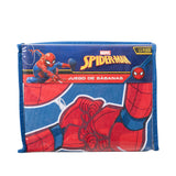 Sábana 1.5 Plazas Microfibra Spiderman Azul