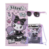 Set Toalla, Lentes de Sol y Bolso