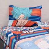 Juego de Sábanas Infantiles Microfibra 1.5 Plazas Dragon Ball Z