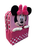 Mochila Infantil Minnie Fucsia con Manitos 3D