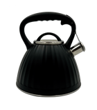 Tetera acero inox Vintage - 3L Negra