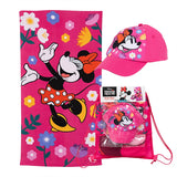 Set de Playa Infantil 3 Piezas – Toalla 70x140 cm + Bolso + Jockey