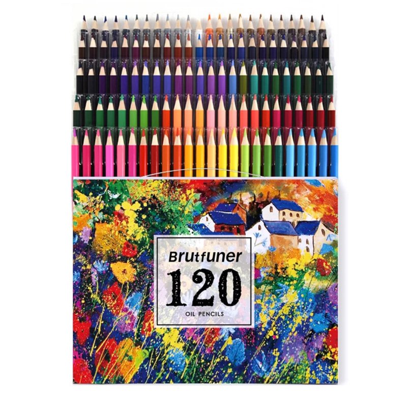 Set 120 Lápices Colores Óleo