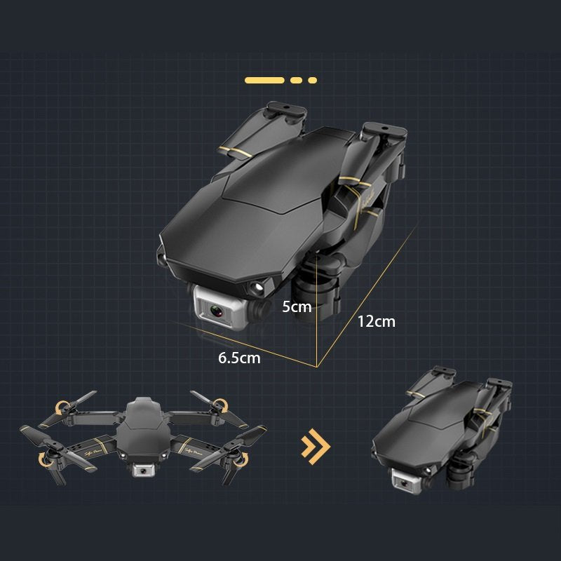 Drone Plegable Full HD Cámara Angular