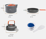 Set De Ollas De Camping 6 Piezas