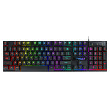 Teclado Gamer LED T-Wolf T-20 QWERTY