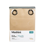 Set de Cortinas Blackout Argolla Regata